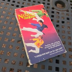 VTG 3 Ninjas Kick Back VHS Movie Columbia Tristar Home Video 1994 Kids Media USA